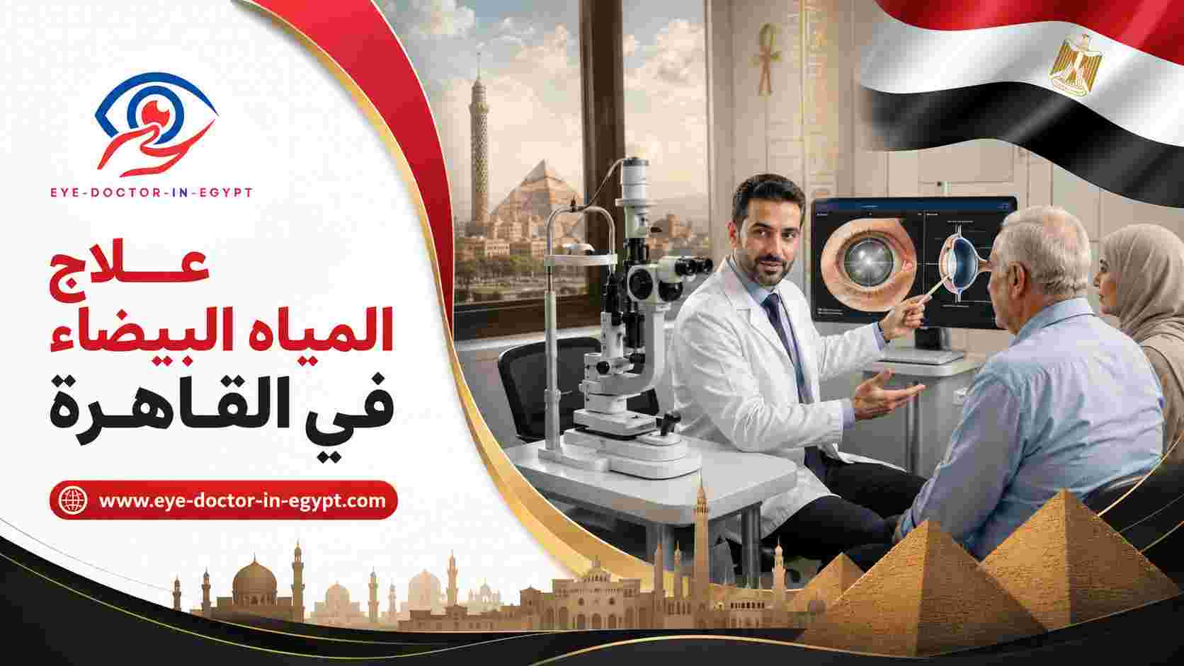 هل يمكن علاج المياه البيضاء بدون عملية؟